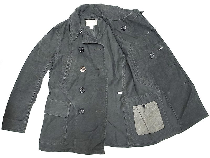 Double RL(RRL) Nautilus Pea Coat ダブルアールエル モールスキン