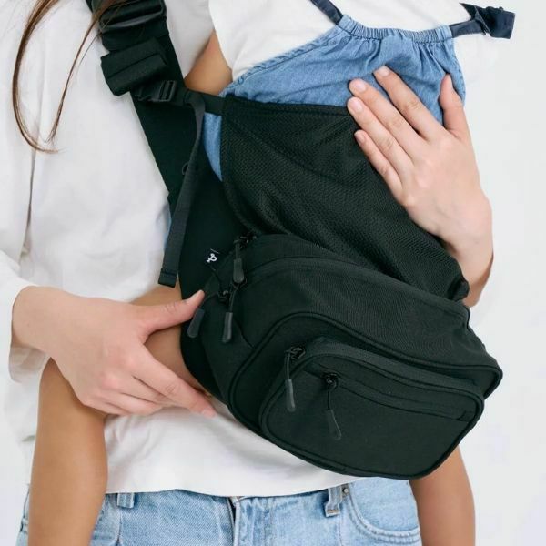 ポムル(POMULU)ヒップシートショルダーバッグ【カジュアルブラック】6