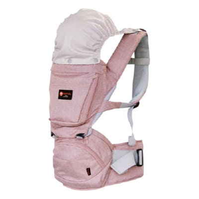 ナップナップのヒップシート(抱っこ紐)トラン 、コンパクトに