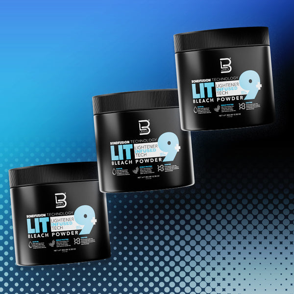 Hair Bleach Powder 500Gr (3-Pack) – L3VEL3