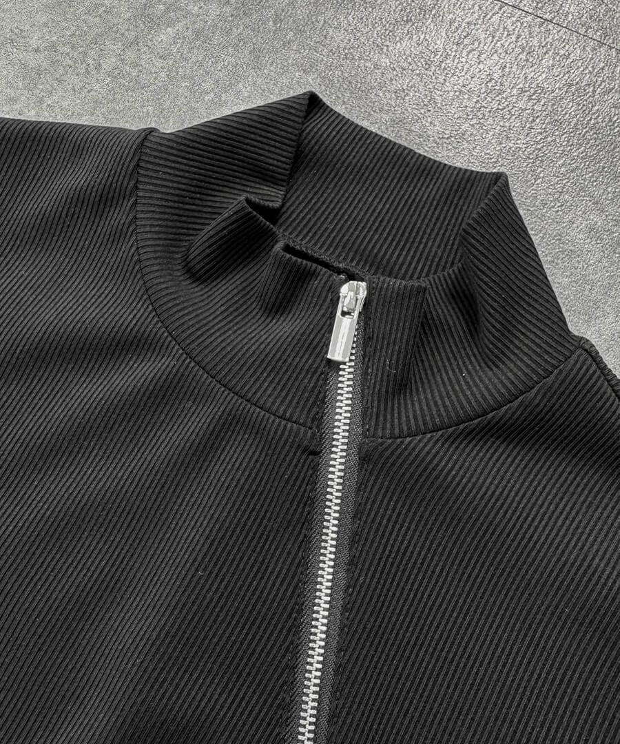 アシメジップニットワンピース | LVEU.（ラブユ.）