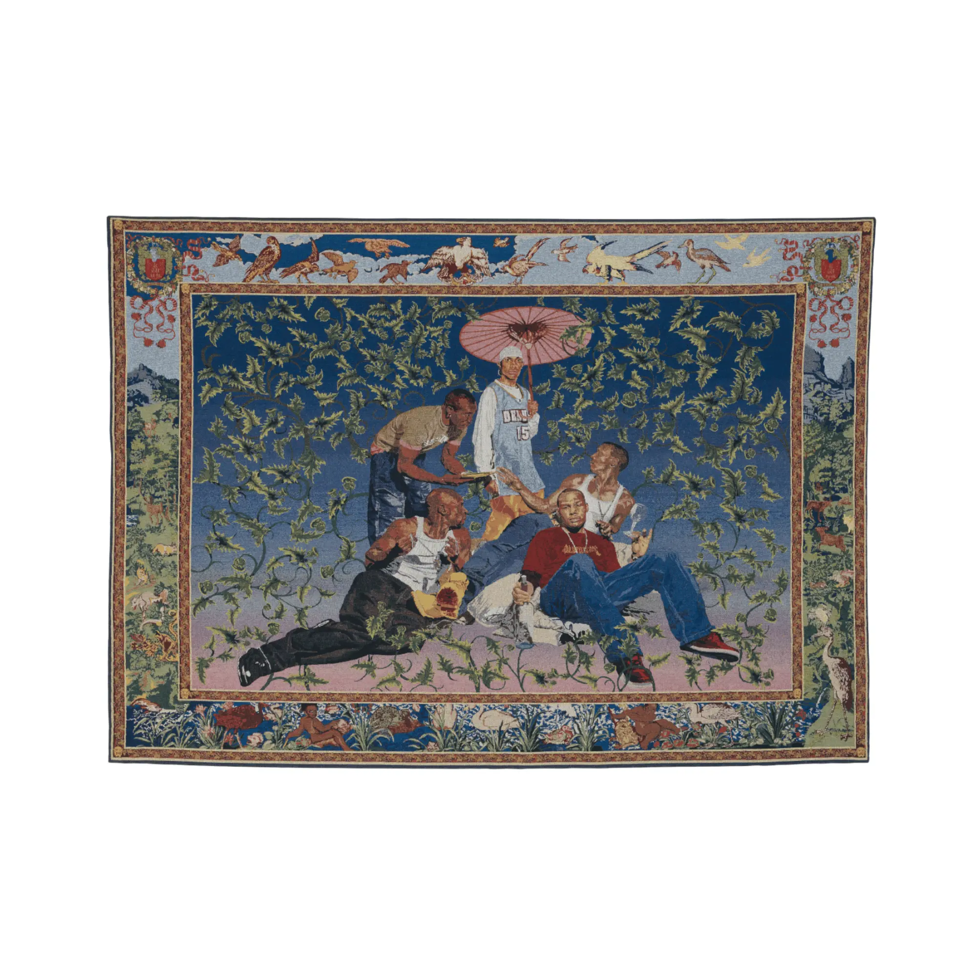 Kehinde Wiley - The Gypsy Fortune-Teller, 2007 - Jacquard woven