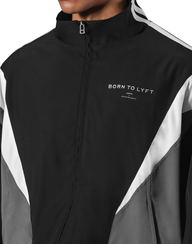 2Line Oversize Track Jacket - Black – LÝFT