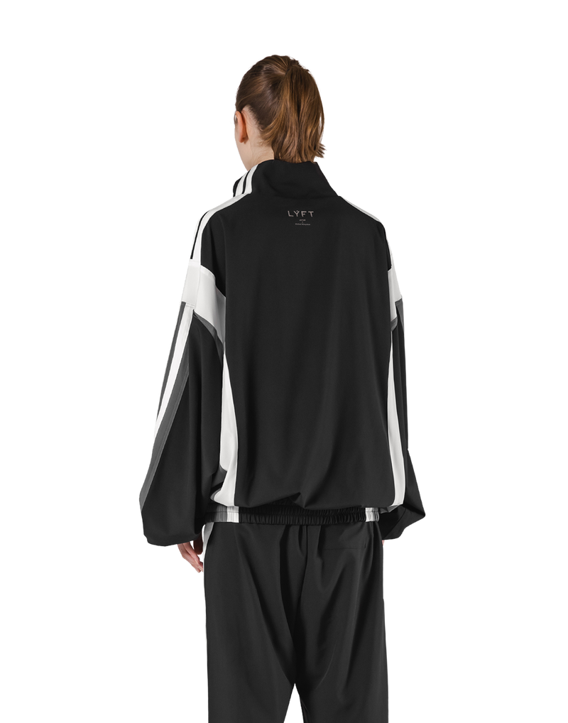 2Line Oversize Track Jacket - Black – LÝFT