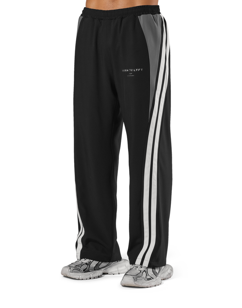 2Line Adjustable Wide Track Pants - Black – LÝFT