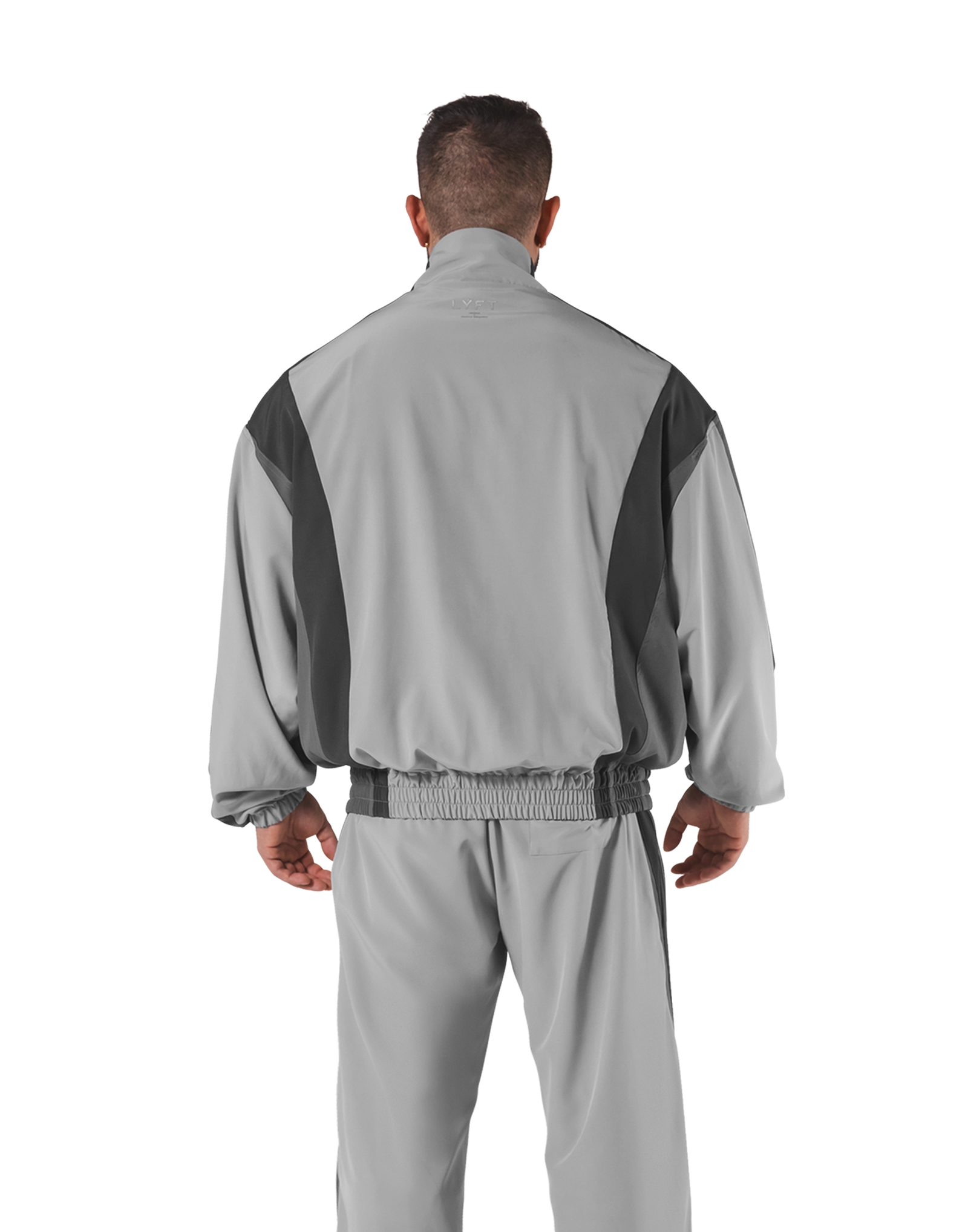 2Line Oversize Track Jacket - Grey – LÝFT
