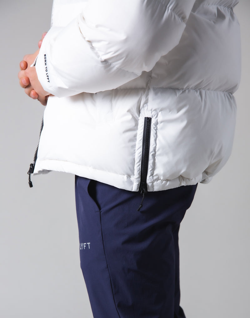 LÝFT Genuine Down Jacket - 90:10 - White