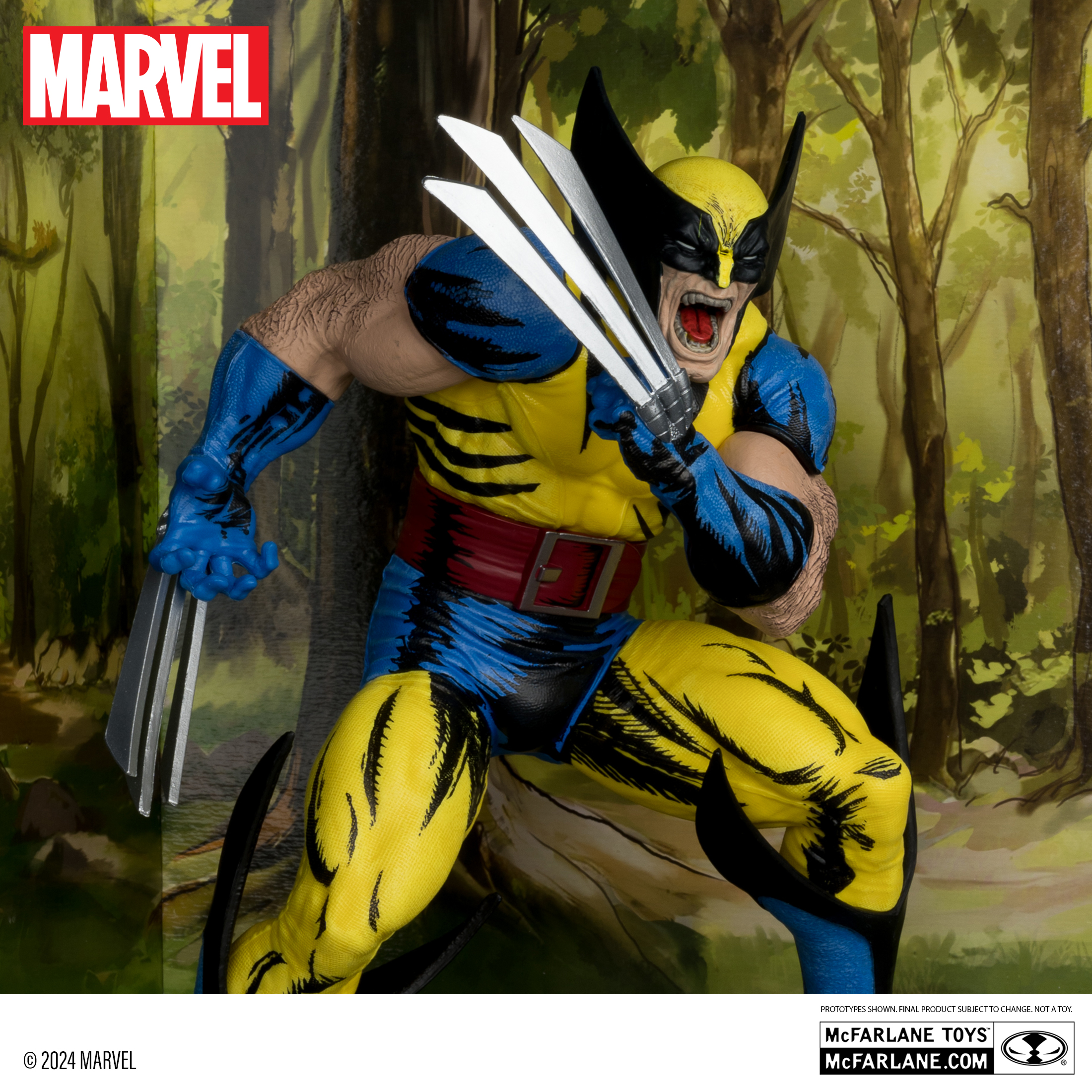 Wolverine 1:6th Scale Collectible with Scene (The Incredible Hulk