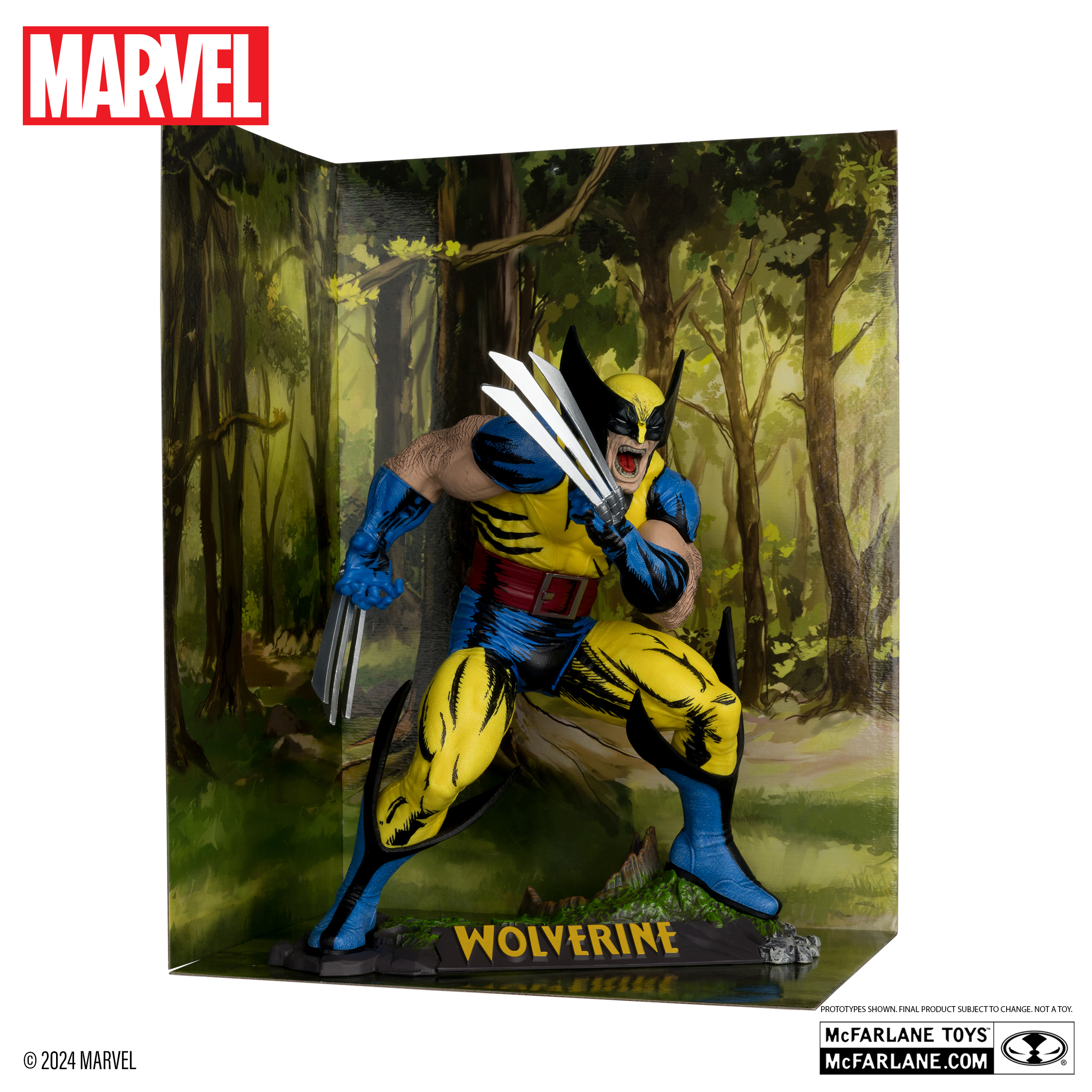 Wolverine 1:6th Scale Collectible with Scene (The Incredible Hulk