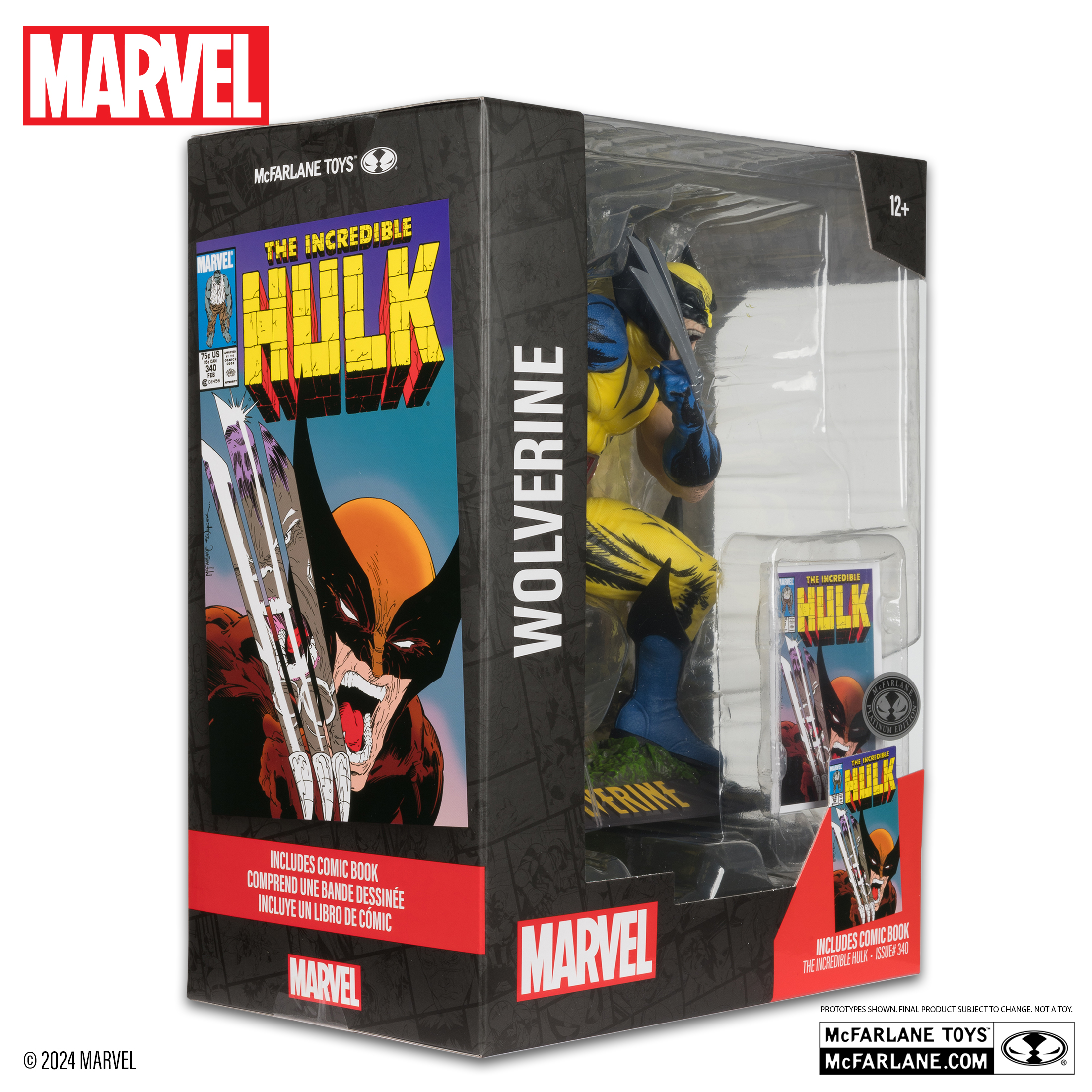 Wolverine 1:6th Scale Collectible with Scene (The Incredible Hulk