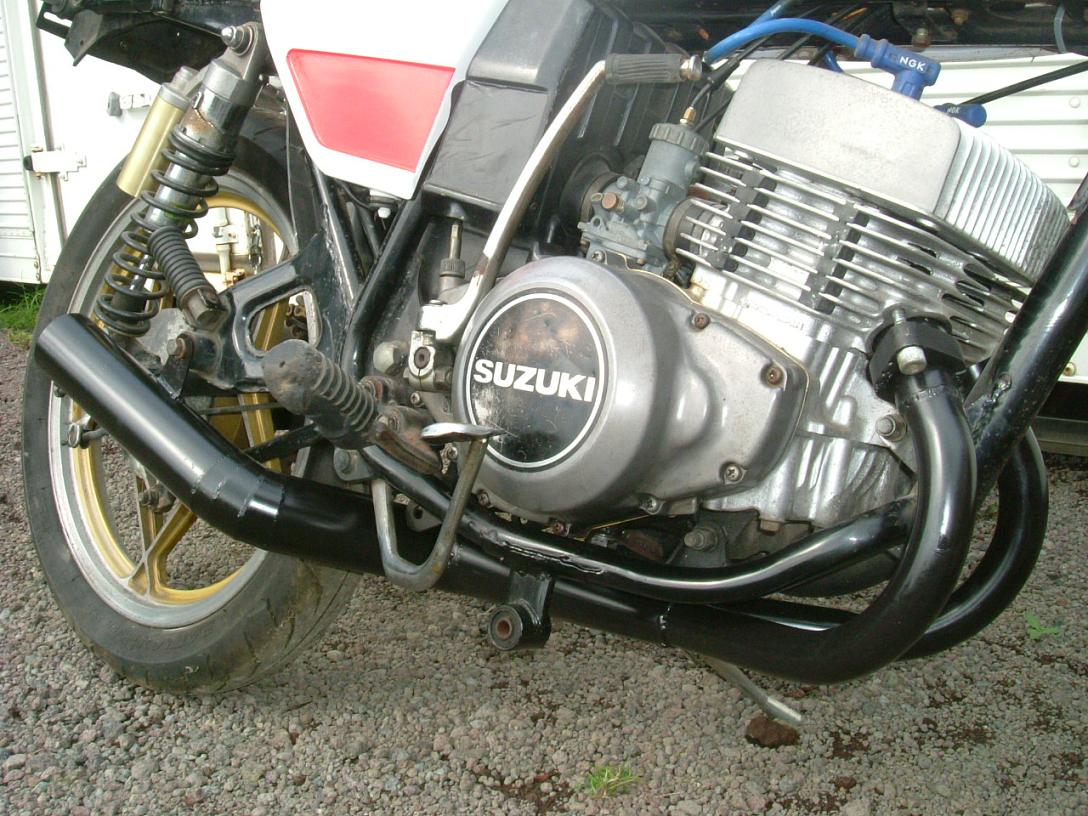 FIGHTER ZEROシリーズ 手曲げ80'sショート管 RZ250 - F