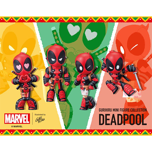 再入荷】グリヒル ミニフィギュアコレクション/ デッドプール: 4個入り