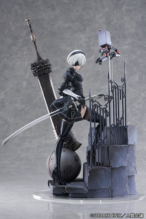 NieR:Automata Ver1.1a/ 2B（ヨルハ二号B型）-探索- 1/7 PVC