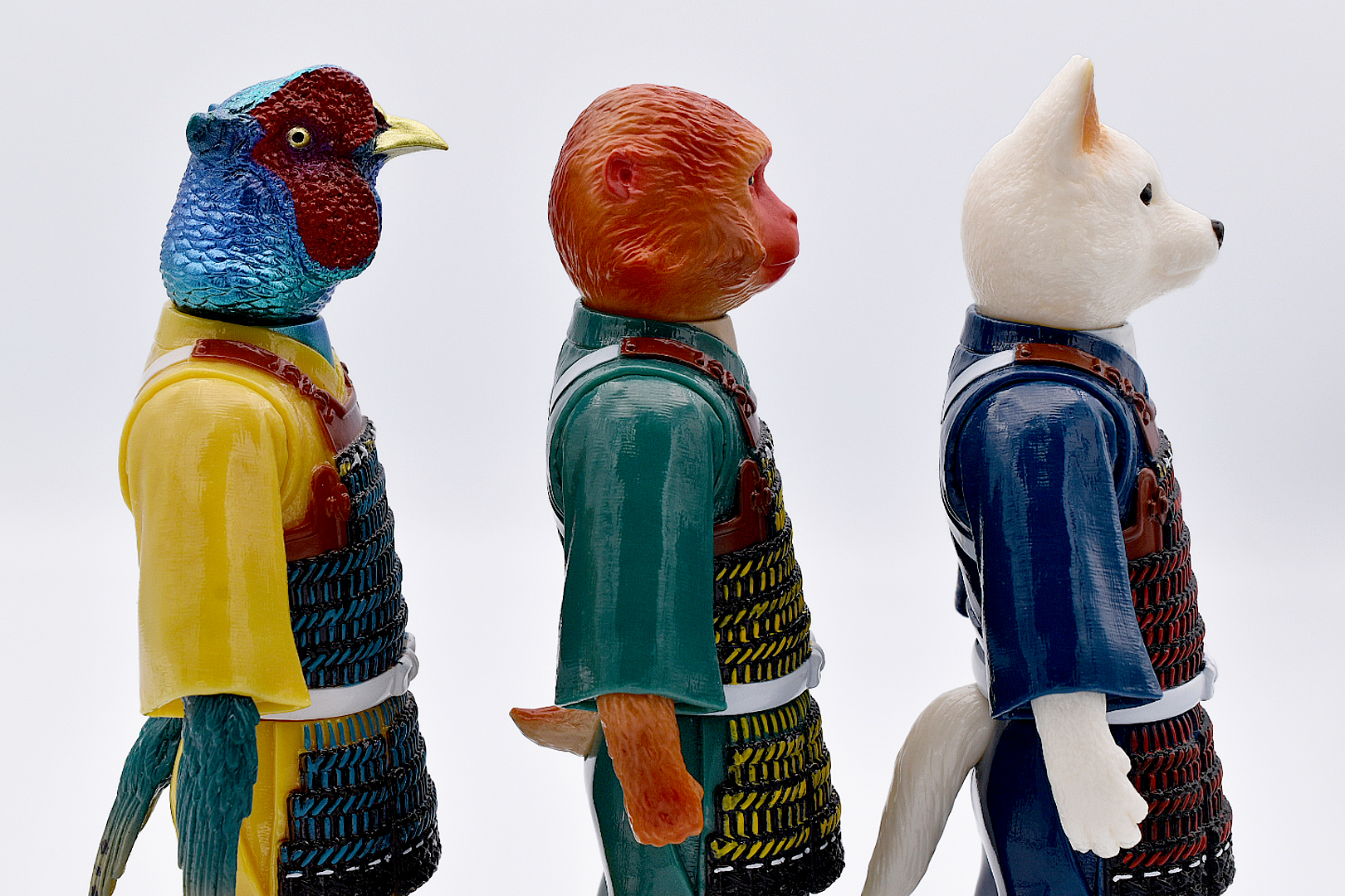 日本一ソフトビニールシリーズ/ 桃太郎 犬太郎 ビニールフィギュア