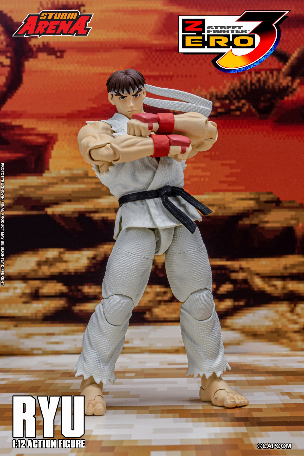 Storm Arena/ ストリートファイターZERO3: リュウ 1/12 アクション