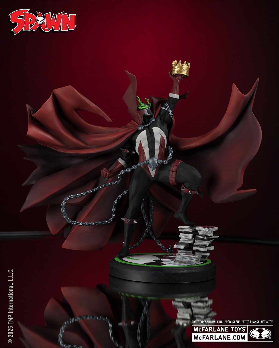 スポーン/ ブラック・ホワイト＆レッド・オールオーバー: スポーン