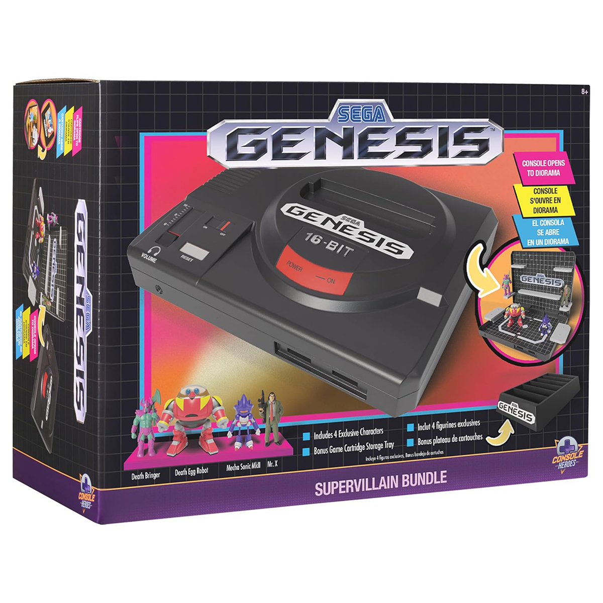 Console Heroes/ セガ ジェネシス: スーパーヴィランセット付