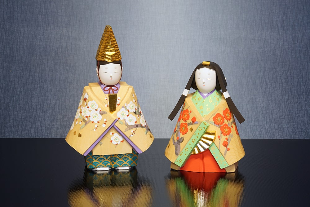 創作雛｜【公式】 奈良一刀彫 万葉堂 吉岡一泰 雛人形・兜・段飾り雛の