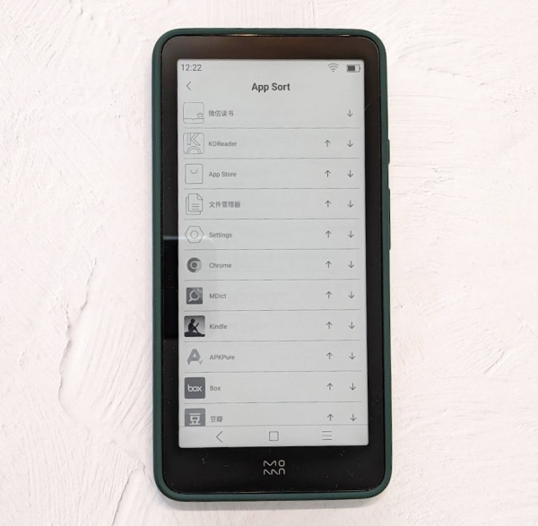 スマホ型電子書籍リーダー、moaan inkpalm mini plusを買いました