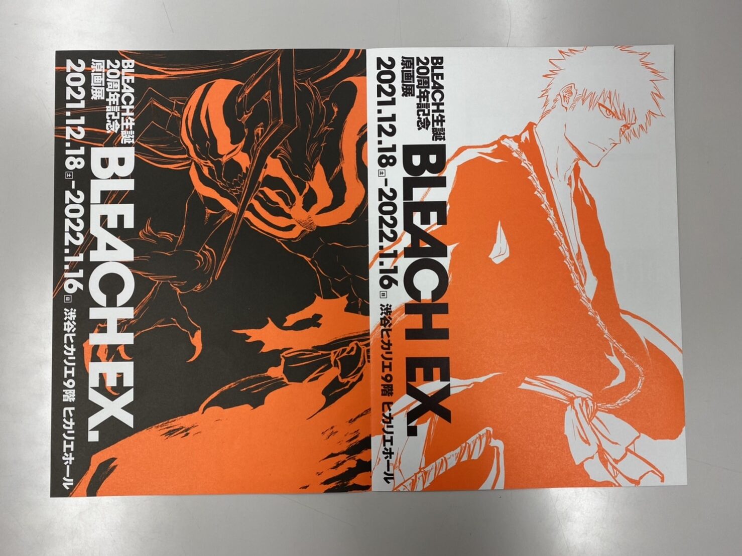BLEACH原画展 EX.公式図録 THE BLACK BROCHURE BLEACH EX. 公式図録