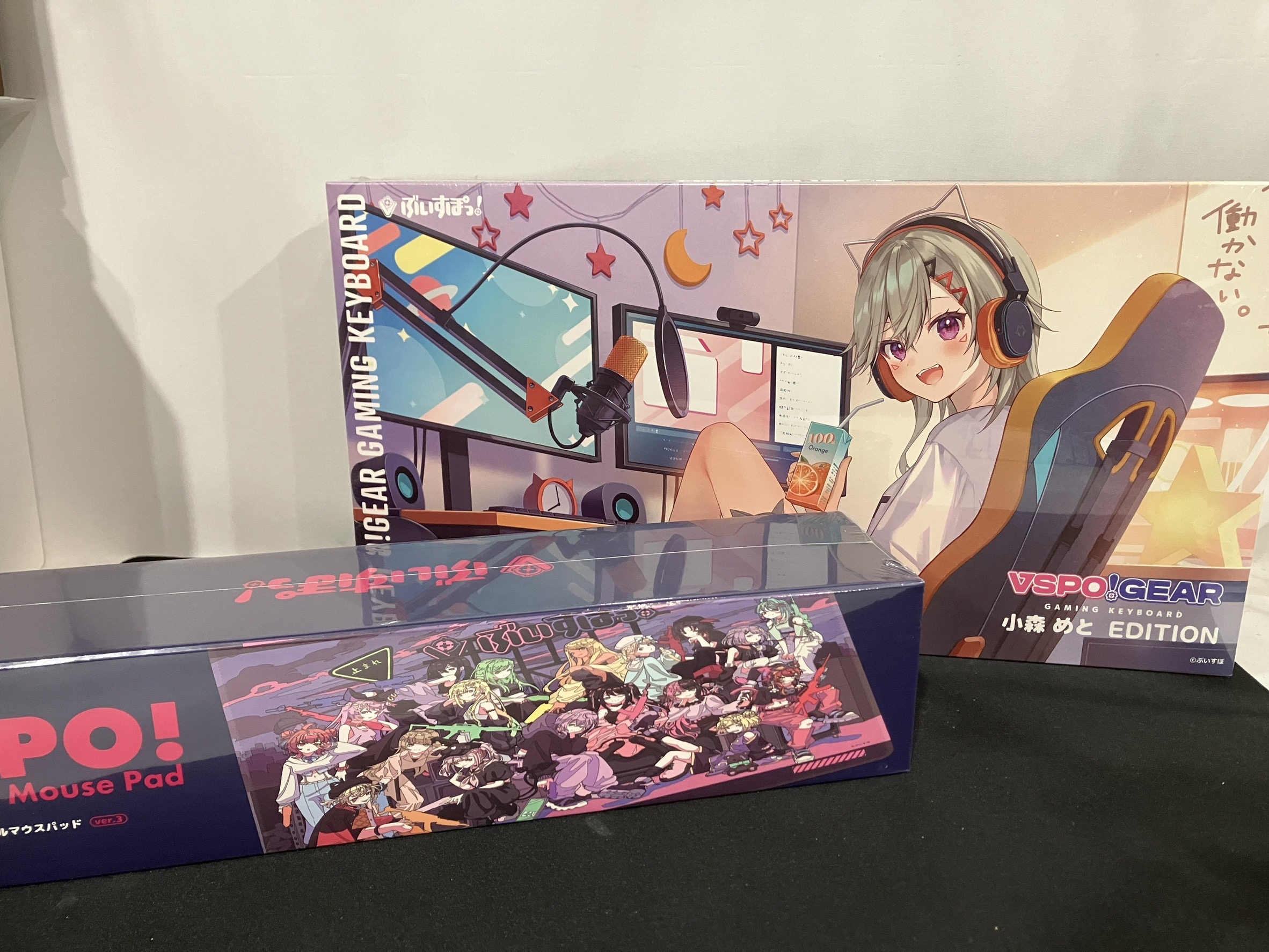 □ぶいすぽっ！ VSPOGEAR ゲーミングキーボード 小森めとEdition