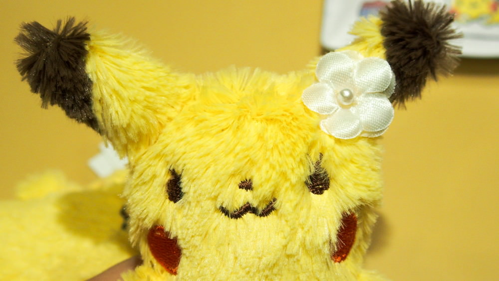 マツゲ付きのピカチュウがカワイイ！！ITS'DEMO（イッツデモ）と