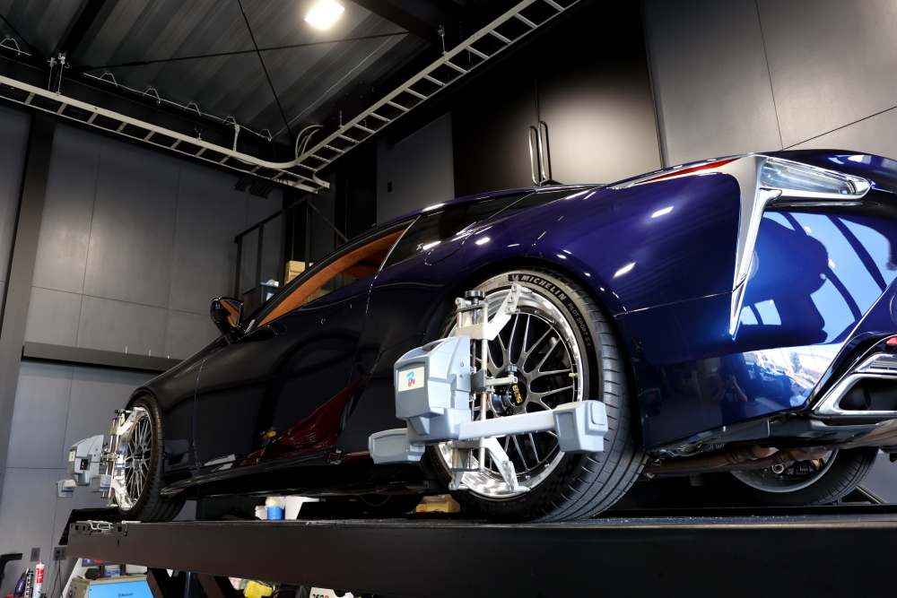 LEXUS LC500 Sパッケージ ＆ BBS LM 21AW＋MICHELIN PS S5＋ナガホリ