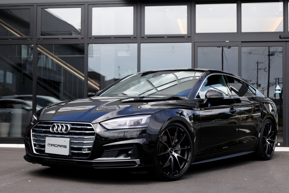 Audi A5/B9 S-LINE SB ＆ Eibachダウンサス＋アライメント調整＋