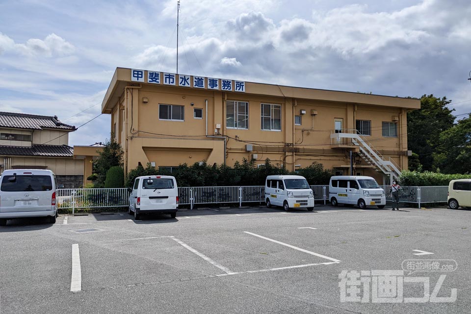 山梨県甲斐市A001マンホールカード配布・設置場所マップ【街画コム】