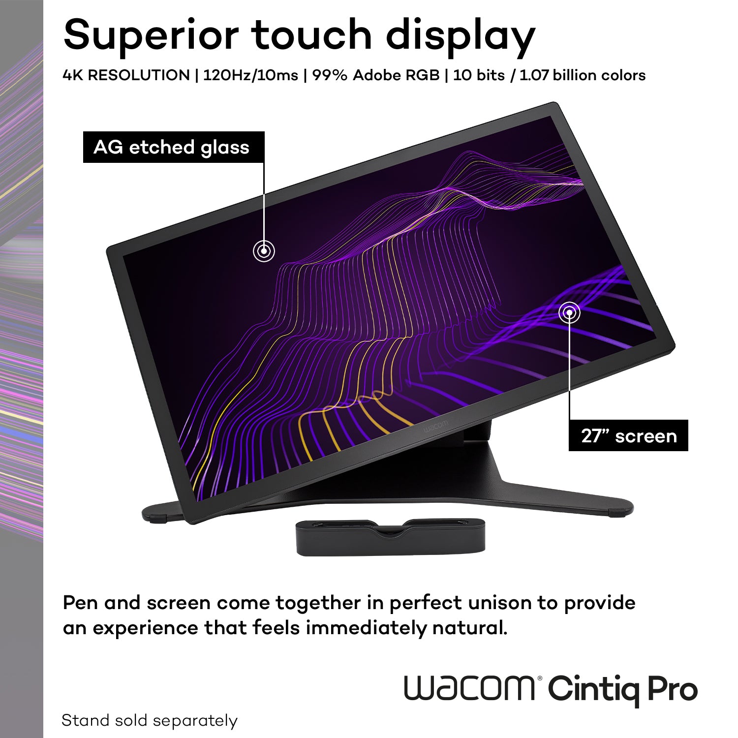 Wacom Cintiq Pro 27 DTH271K0A – MacHollywood | Your Premier Tech