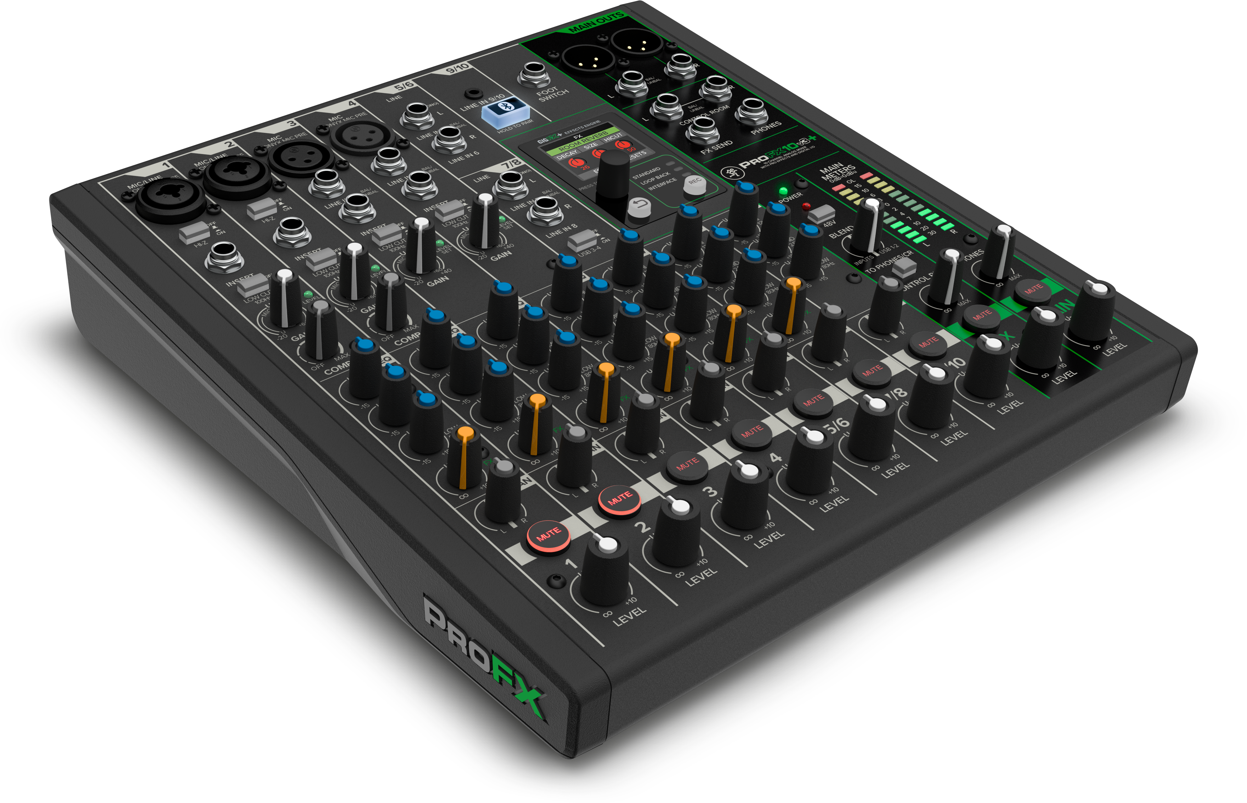 Mackie ProFX8v2 アナログミキサー Mackie ProFX8v2 8-channel mixer