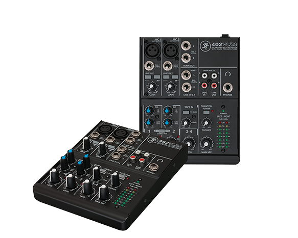 802VLZ4 8-Channel Ultra-Compact Analog Mixer | MACKIE
