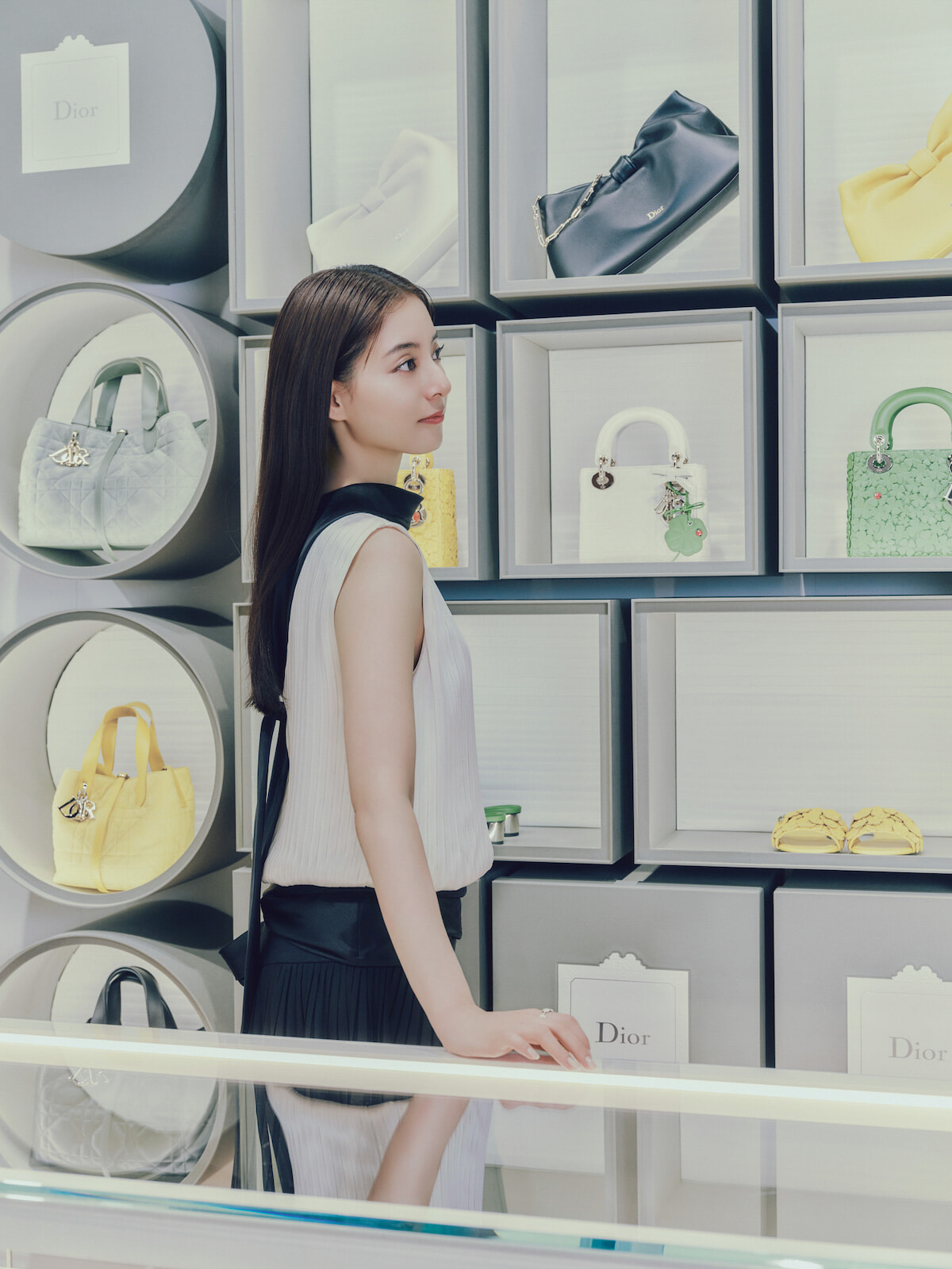 ディオールの新章スタート。新木優子が伊勢丹新宿店のポップアップを