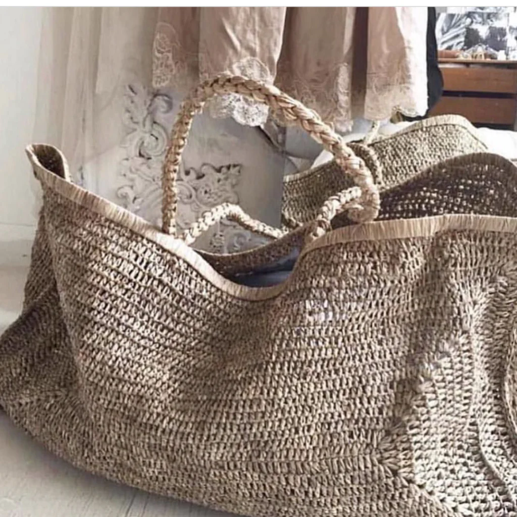 ALICE 3XXL Bag - Raphia Bag - Made In Mada