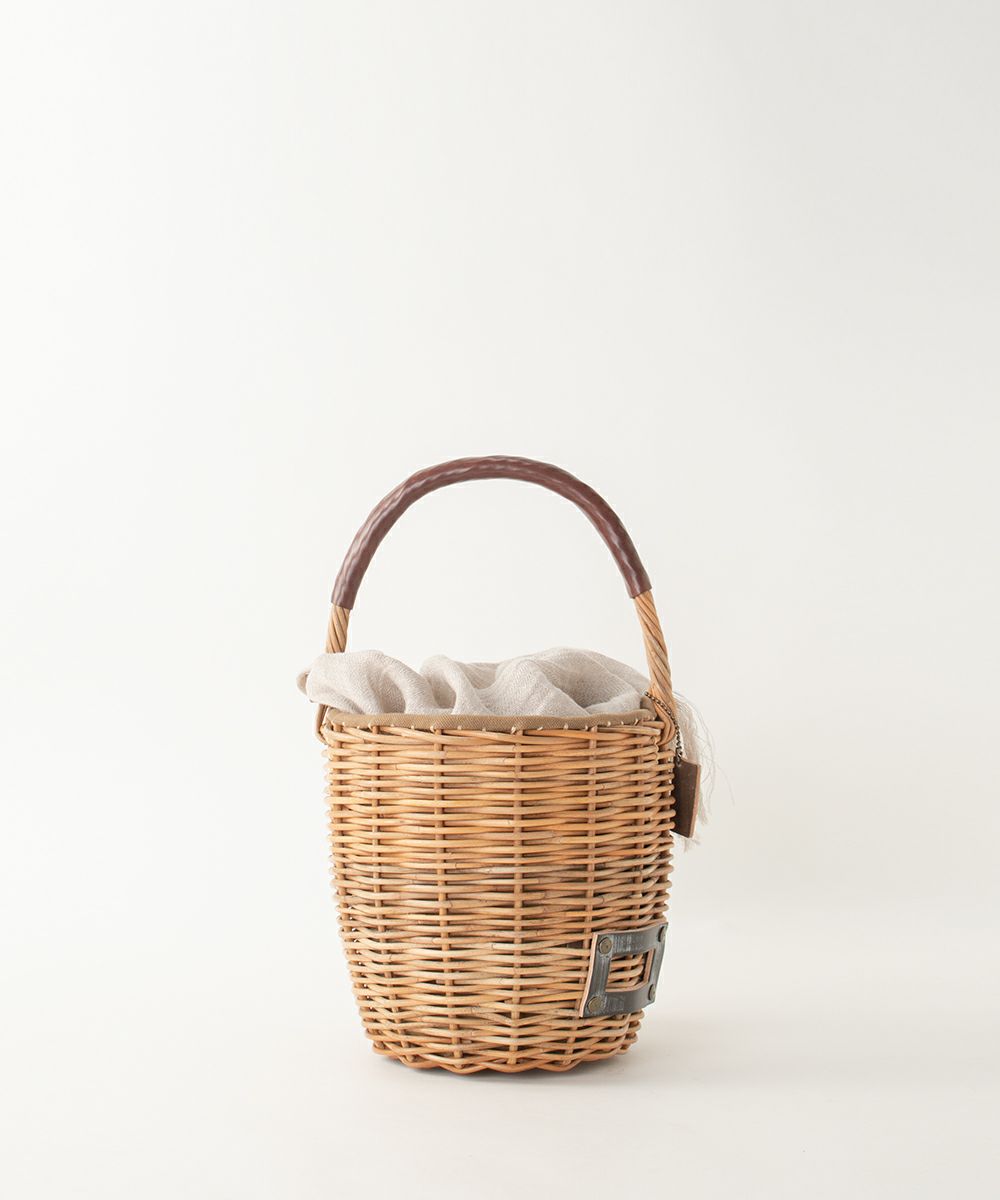 ebagos ブライドル バケツM バスケット（ミニバーキン）CHOCOエバゴス