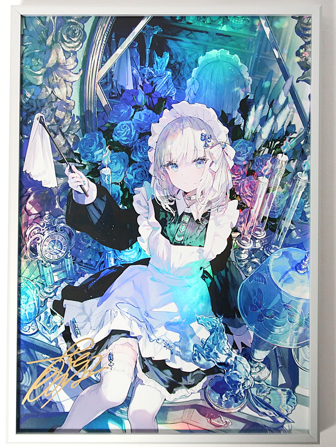 藤ちょこ 直筆サイン入り FaceGlam + ポストカード 白拍子花子 3 藤