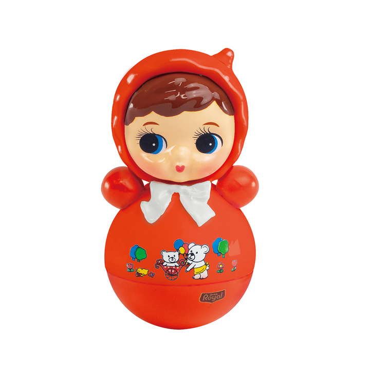 昭和レトロな懐かしの「おきあがりポロンちゃん」ミニチュアフィギュア