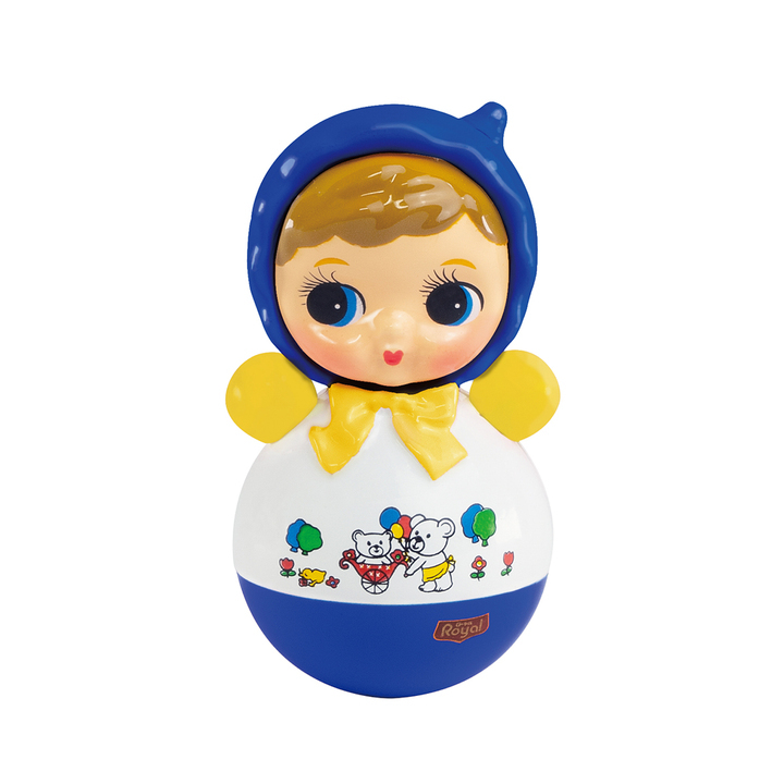 昭和レトロな懐かしの「おきあがりポロンちゃん」ミニチュアフィギュア