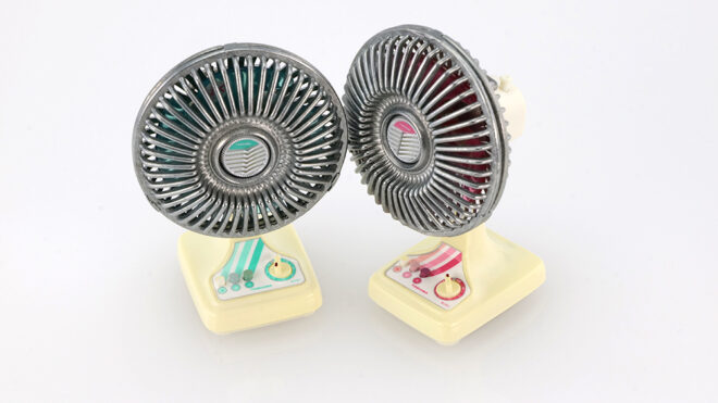 これでよく涼んだなぁ…昭和懐かしのレトロ扇風機を再現「昭和家電