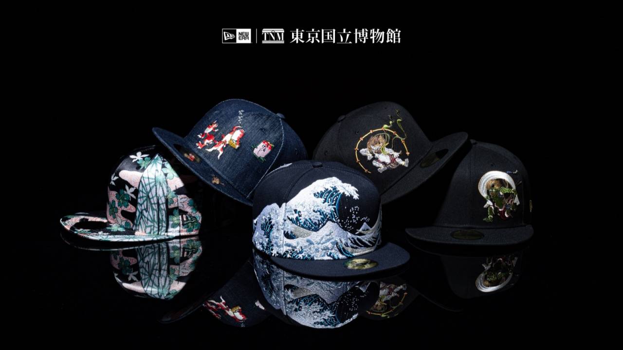 東京国立博物館×ニューエラ！葛飾北斎や歌川国芳などの名作を