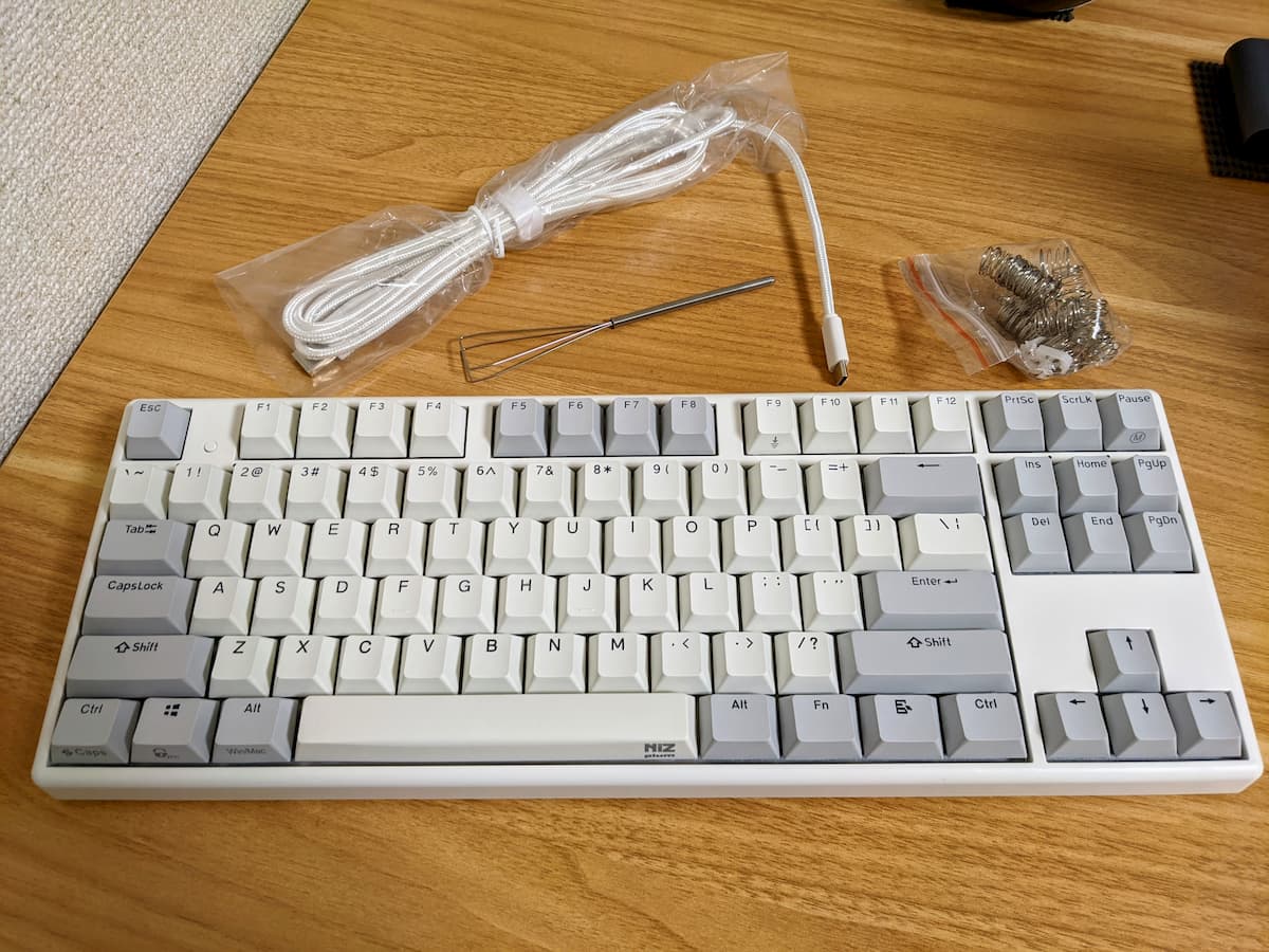 レビュー】NiZ Plum87は静電容量無接点方式で一番買いか？