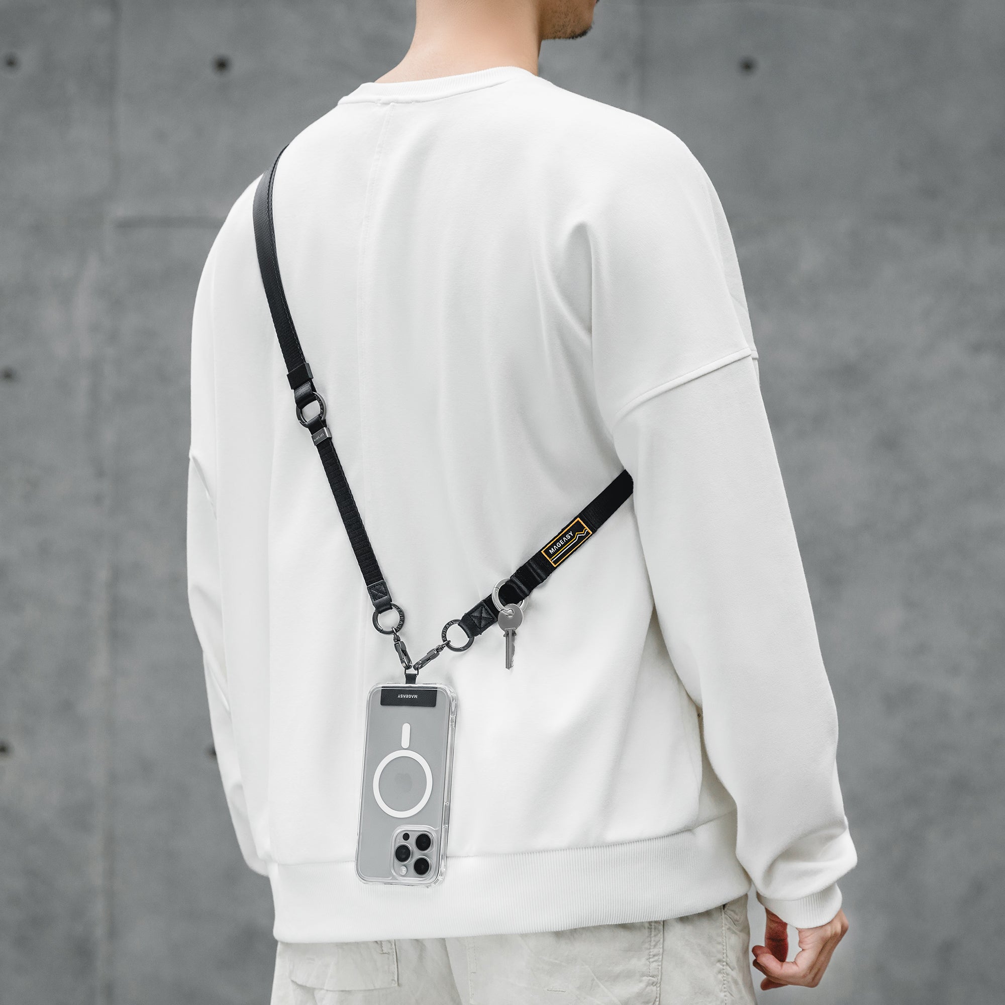 2-in-1 Strap+Strap Card - 20mm | Phone Lanyard – MAGEASY