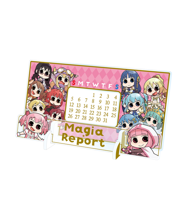 マギア☆レポート 卓上アクリル万年カレンダー - グッズ | マギア