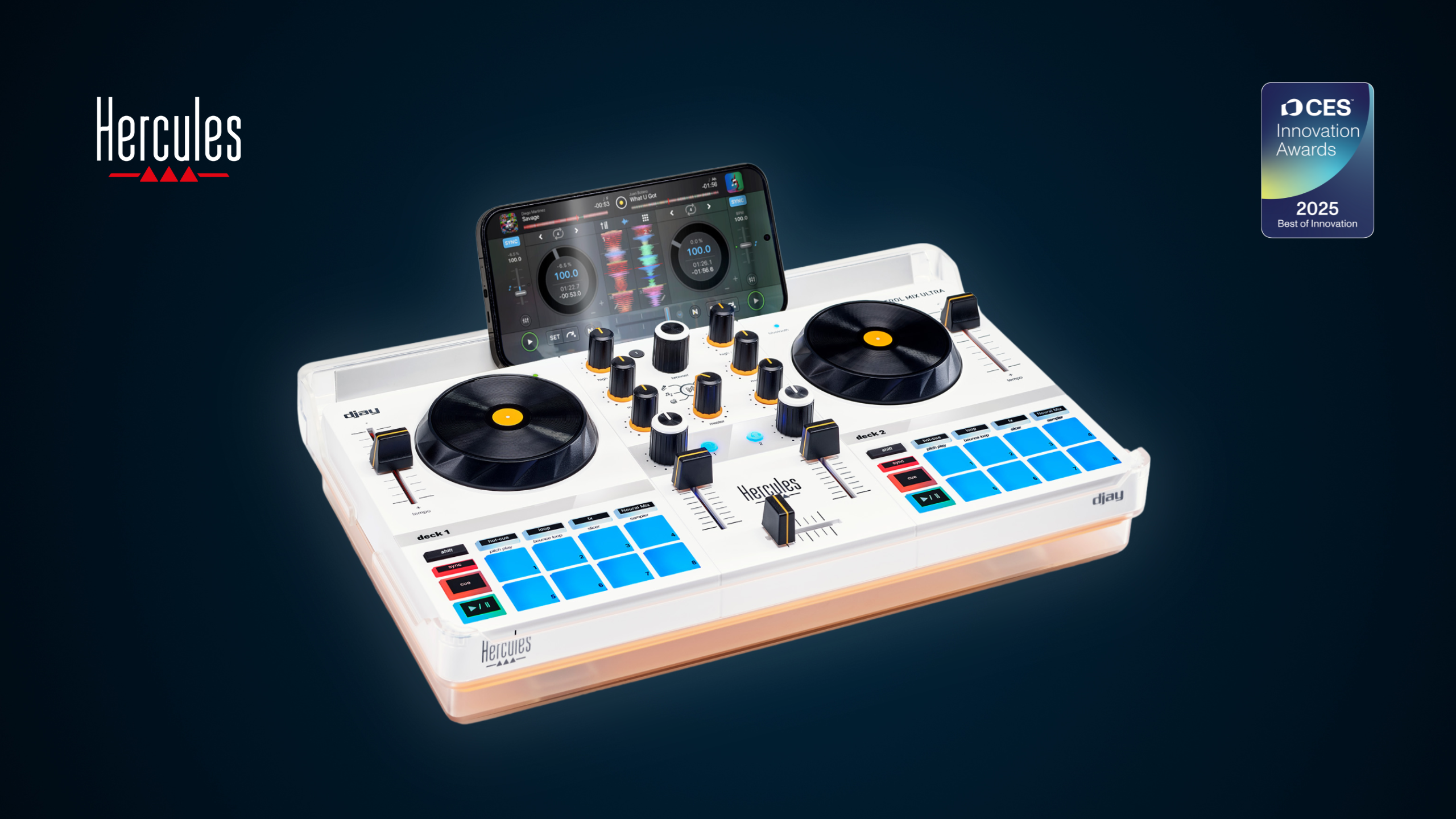 Hercules DJ Revolutionizes Mobile DJing with the DJControl Mix
