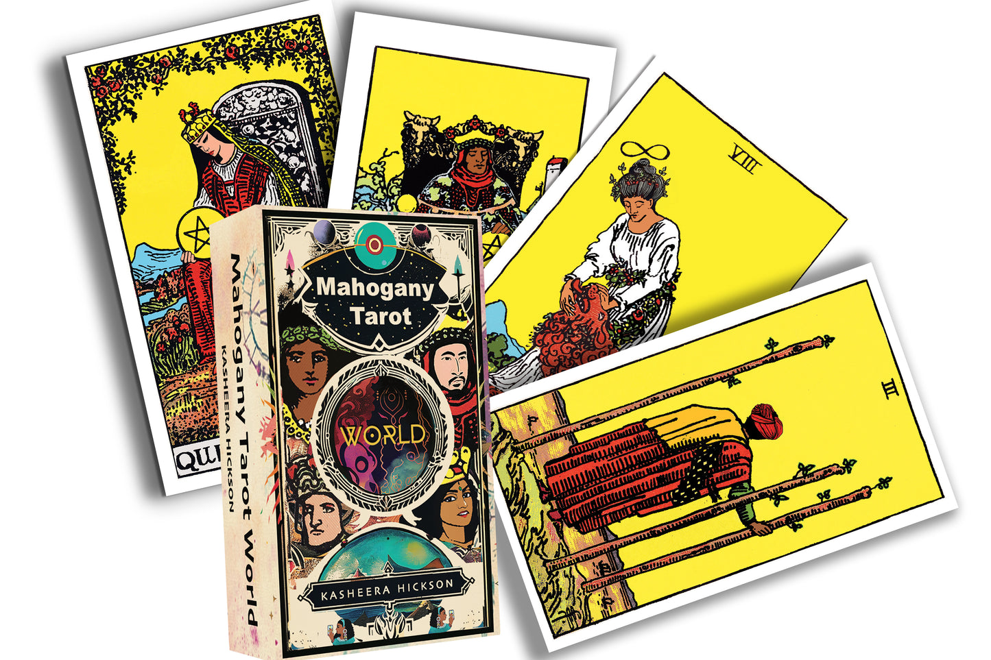 WHOLESALE Mahogany Tarot | Diverse Tarot Deck