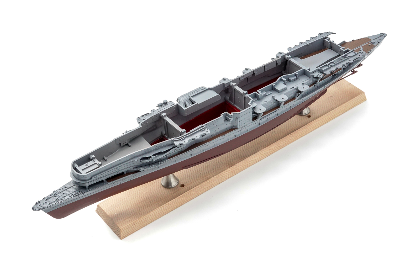 ハセガワ 1/700 日本海軍航空母艦「赤城」フルハル 4 船体塗装 | 模型