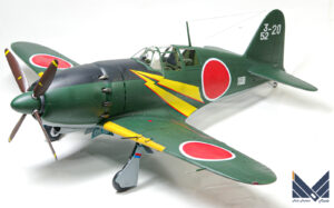 ハセガワ 1/32 日本海軍局地戦闘機「雷電」ニ一型 HASEGAWA J2M RAIDEN