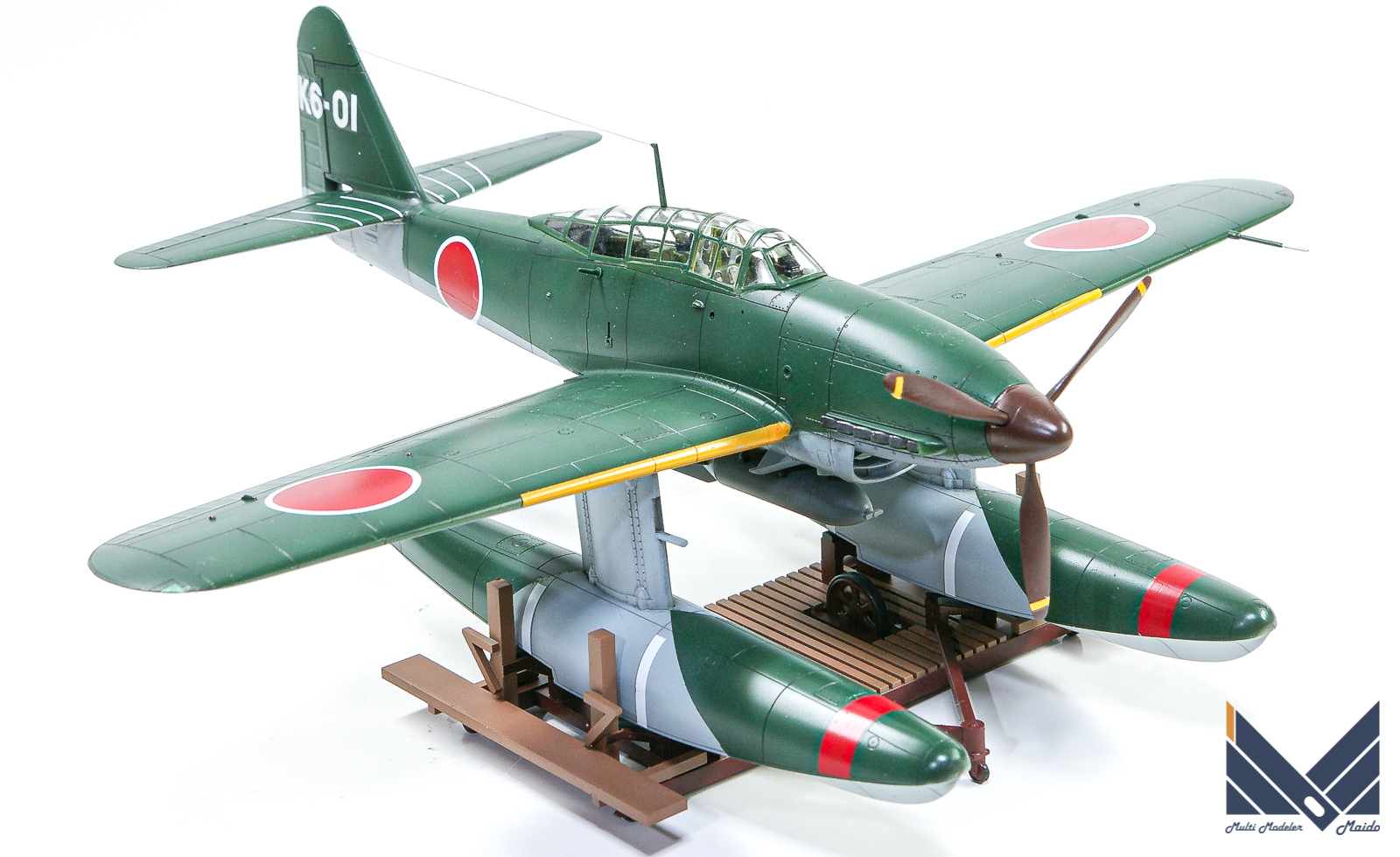 タミヤ 1/48 特殊攻撃機「晴嵐」完成 TAMIYA M6A1 Seiran | 模型工房M