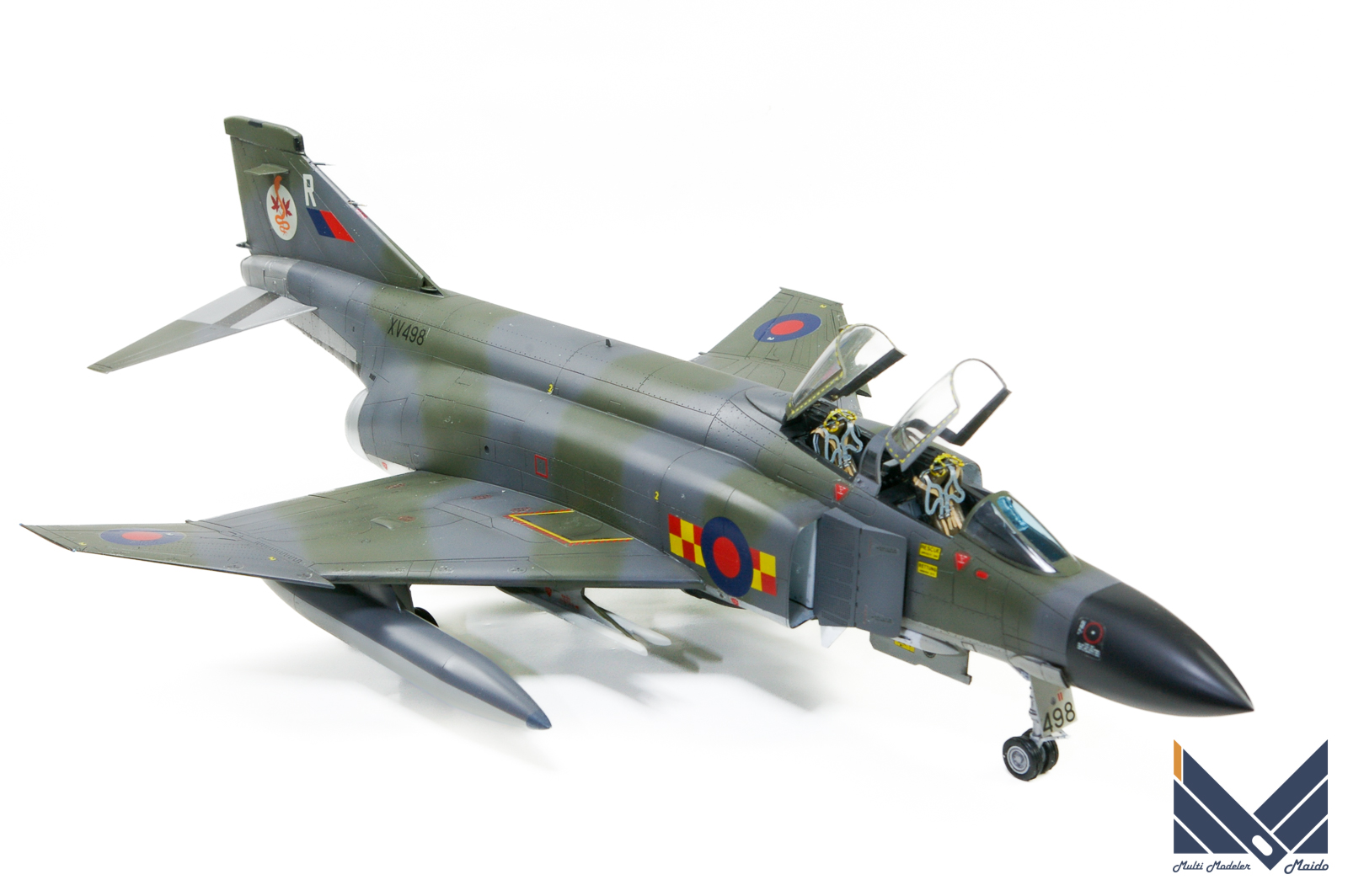 ハセガワ 1/48 F-4 ブリティッシュファントム FGR.2 完成品 HASEGAWA