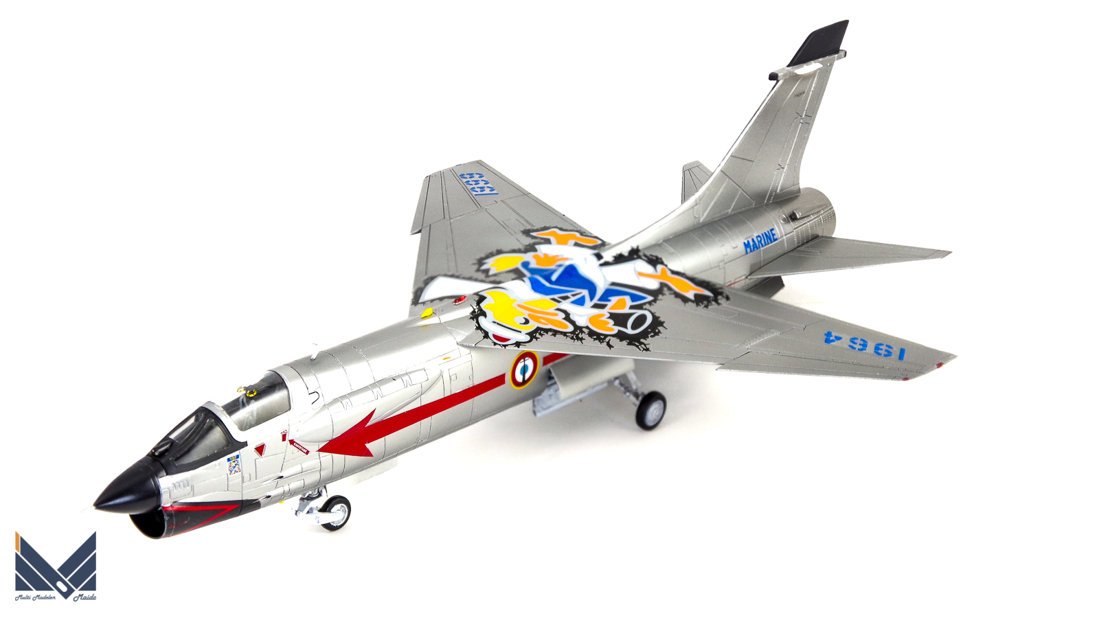 アカデミー 1/72 フランス海軍 F-8P クルーセイダー ラストフライト